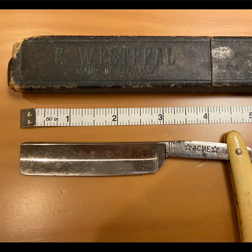 💛 Vintage Straight Edge Razor 💛 - Picture 3 of 3